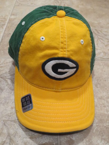 (image for) NFL Green Bay Packers Baseball Cap Hat, Green & Gold (65) - Click Image to Close