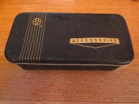 Vintage Accessory Case, Metal, Item VC10