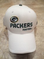 (image for) NFL Green Bay Packers Baseball Cap Hat, White (74)