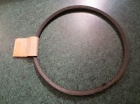 (image for) Belt, Thick, Squared V-belt, 15"