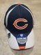 (image for) NFL Chicago Bears Baseball Cap Hat, White & Navy Blue (189)