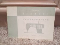 (image for) Sears Kenmore 1203 Instruction Manual, Original
