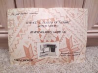 (image for) New Home 5001 Demonstration Guide, Original